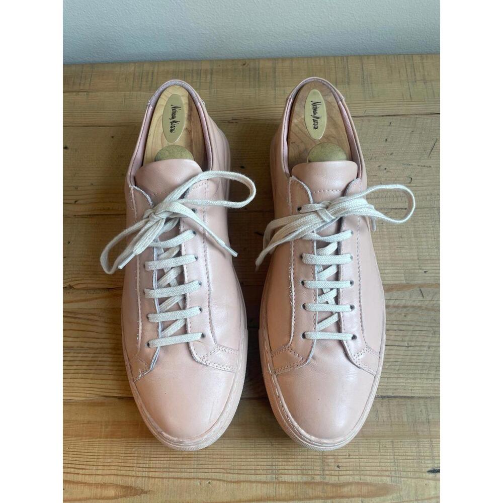 Common Projects Original Achilles Low – Pink Leather Sneakers (Size 41)